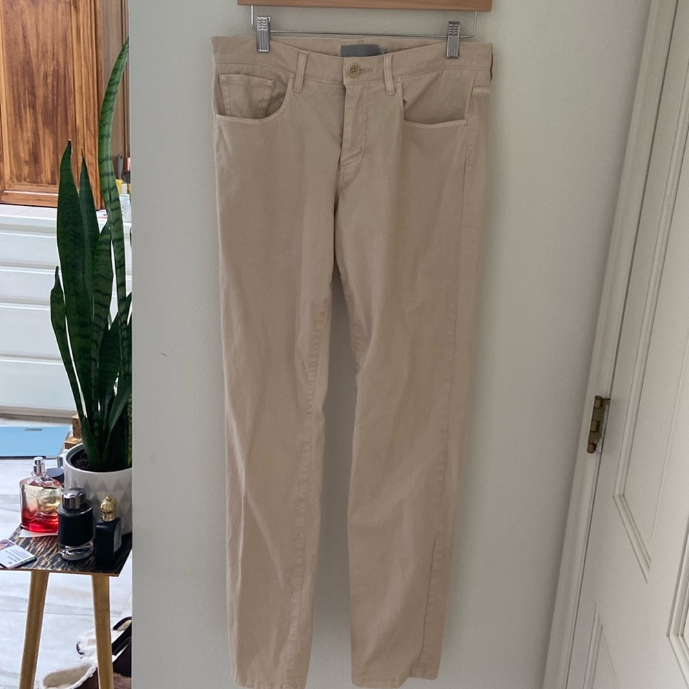 Vince 5 Pocket Pant Warm Khaki - kinda buttery colored.